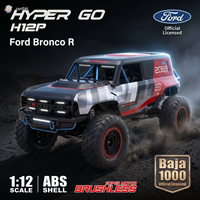 Nouvelle voiture télécommandée MJX H12P 1/12 à l'échelle réelle, modèle 4x4 tout-terrain, véhicule RC brushless MENTORS