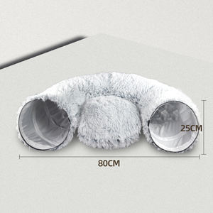 Fabrikant Groothandel Pluche Opvouwbare Opvouwbare Ronde Kat <span class=keywords><strong>Tunnel</strong></span> - Product Image 5