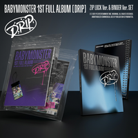 BABYMONSTER - 1er ÁLBUM COMPLETO [DRIP] ZIP, CD Oficial de Kpop Coreano para Todas las Edades, Modelo YGP0485
