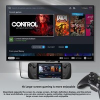 Station d'accueil USB-C 6 en 1 pour Steam Deck avec 4K 60Hz PD 100W pour USB 2.0 USB 3.1 en alliage d'aluminium en stock