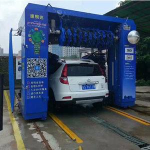 Máquina de Lavado de Autos Eléctrica de 7 Cepillos, Totalmente Automática, de Acero Inoxidable, con Movimiento Recíproco - Product Image 3