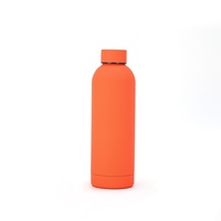Bouteilles isothermes à double paroi réutilisables avec logo personnalisé, à ouverture étroite, 1000 ml, en acier inoxydable