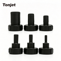Konektor Selang Tangki IBC Heavy Duty S60x6 Buttress Barb Joint, Adaptor Polypropylene PP, Fitting Pembuangan Industri
