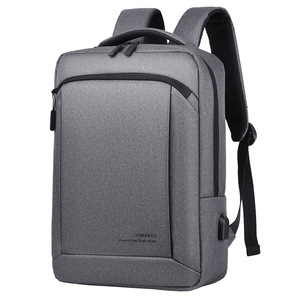 Large-Capacity Unisex Laptop <b>Backpack</b> Waterproof Oxford External USB Port Trolley Sleeve Shoulder <b>Strap</b> for Business Trips Daily - Product Image 3