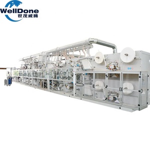 Welldone Machine <span class=keywords><strong>de</strong></span> fabrication <span class=keywords><strong>de</strong></span> serviettes hygiéniques Machine d'occasion pour la fabrication <span class=keywords><strong>de</strong></span> serviettes et <span class=keywords><strong>de</strong></span> couches Usines Afrique Composant moteur essentiel - Product Image 1