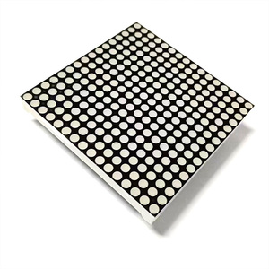 Màn hình LED ma trận 3mm 16x16 chấm siêu đỏ Houkem-31616-A/bsr (64.0x64.0x7,5mm) - Product Image 4