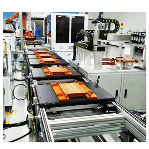 Hệ thống băng tải Pallet cơ giới băng tải con lăn điện xe máy slat chuỗi dây chuyền lắp ráp băng tải - Product Image 3