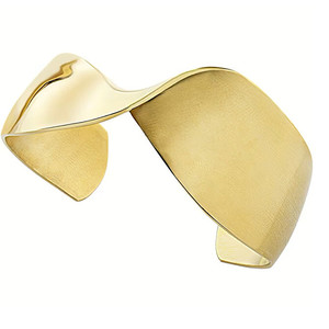 Nadčasový Pevný Pozlacený Náramek Pro Ženy Retwist TJ3463 bracciali di perline fini dimensione 6X5 cm - Product Image 1