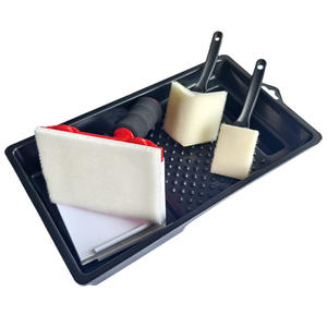 Juego de recortadora de bordeadora de pintura de pared que incluye bandeja de pintura Recargas de repuesto Recortadora de bordeadora con poste telescópico acoplable - Product Image 5