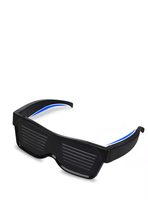 Lunettes intelligentes LED magiques, programmables par application, sans fil, BLE, lumineuses pour les fêtes