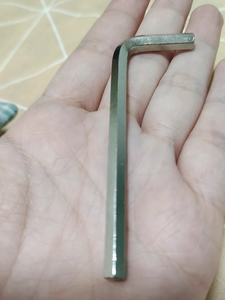 DIN911 M2 M3 M4 4mm 5mm 6mm 7mm 8mm chiave a <span class=keywords><strong>brugola</strong></span> personalizzata in ferro S2 esagonale chiave chiave chiave L tipo nichelato - Product Image 6