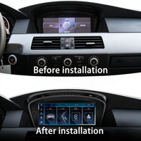 Autoradio stéréo GPS intégré avec écran 8,8/10,25/12,3 pouces, 8 Go + 128 Go, pour BMW Série 3 E90/E91/E92/E93, multimédia sans fil, Wifi, DSP