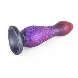 FAAK 성인 제품 매장 인공 현실적인 동물 섹스 토이 제기 도트 항문 자극 엉덩이 플러그 딜도 여성 자위 - Product Image 2