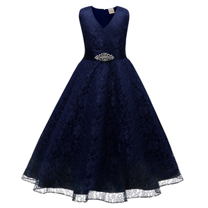 Bella Del Bambino Della Ragazza Dei Bambini Abito Senza Maniche Per La Cerimonia Nuziale del Partito di Sera Dell'arco Delle Ragazze del Vestito Costume Della Ragazza Dei Bambini Della Principessa Abiti - Product Image 5