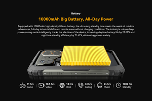 Teléfono Inteligente Resistente Oscal PILOT 6 con Cámara Térmica, Pantalla de 6.78 Pulgadas y 120Hz, 12+256GB, Cámara Trasera de 108MP, G100, 10000mAh, Android 16 - Product Image 6