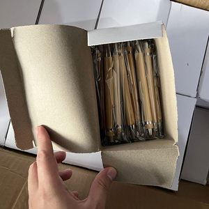 Promotional Bamboo Ballpoint <b>Pen</b> for Office School Business - Product Image 5