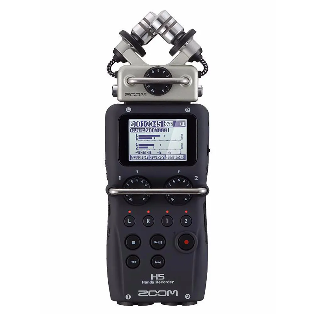 Zoom H5 Professionele Handheld Digitale Vier-Track Camera Draagbare Voice Recorder Voor Audio Video