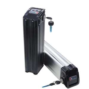 S005-2 Mini Gümüş Balık Alt Tipi E-Bisiklet Bataryası 24V 36V 10-20Ah Lityum İyon E-Bisiklet Paketi 15A/20A BMS Elektrikli Bisiklet için - Product Image 1