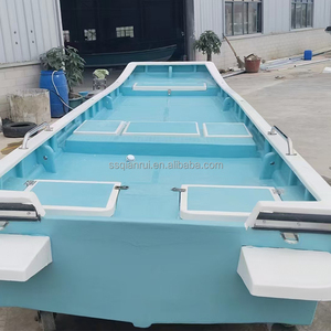 Oferta Especial: Bote de Pesca Pequeño de Cubierta Abierta, Casco de Fibra de Vidrio, Fondo Plano, para Recreación, Directo de Fábrica China - Product Image 2