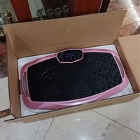 Nouvelle machine d'exercice à plaque vibrante 4D avec télécommande et machine de massage des mains, équipement de fitness avec cordes élastiques
