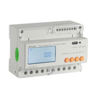 Acrel Compteur d'énergie triphasé multifonctions sur rail Din Compteur d'énergie DTSD1352-C fonctionnant avec onduleur Solis ADL3000-E compteur AC