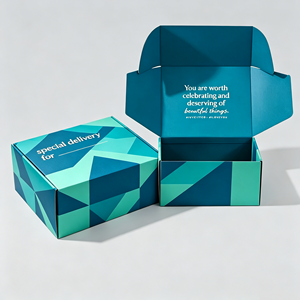 Caja de Cartón Corrugado para Envíos, Impresión a Doble Cara Personalizada OEM, Embalaje de Papel Ecológico para Pequeñas Empresas, Directo de Fábrica - Product Image 1
