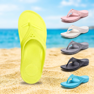 Fabriqué à Taïwan, OEM ODM, tongs en EVA respirantes et durables pour l'été, chaussures de bain pour hommes et femmes - Product Image 1