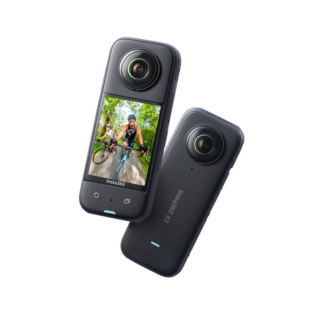 Insta360 X3 Panoramic Action Camera Anti-Shake Waterproof Video Camera 5.7k Hd Vlog 72mp 360 Photos 4k Single Lens 60fps Me Mode