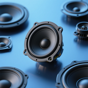 10인치 사각 듀얼 보이스 코일 서브우퍼 400와트 RMS 4+4 옴 자동차 베이스 스피커 자동차 서브우퍼 - Product Image 6