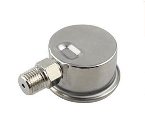 <span class=keywords><strong>40</strong></span> <span class=keywords><strong>mm</strong></span> 1/4 पीटी स्टेनलेस स्टील वैक्यूम दबाव नापने का यंत्र-1 kg दबाव नापने का यंत्र - Product Image 3