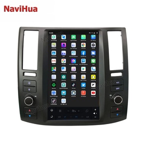 NaviHua Android 11 Car DVD Player Head Unit Vertical Screen Car Stereo Radio Multimedia for Tesla Style Infiniti FX FX35 FX45 - Product Image 4