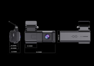 Caméra <span class=keywords><strong>de</strong></span> <span class=keywords><strong>recul</strong></span> pour voiture, 2k AHD, WiFi, capteur G, double objectif DVR, tableau <span class=keywords><strong>de</strong></span> bord, boîte noire, enregistreur <span class=keywords><strong>de</strong></span> condui - Product Image 4