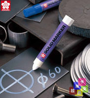 Marqueurs de peinture solides SAKURA, marqueurs permanents haute température, stylos fluorescents pour fenêtre, bois et verre