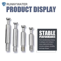 RUNNYWATER Connecteur de fixation pour meuble mini 3-en-1 en fer, durable, étanche, réglable pour cuisine et salle à manger - Modèle 35mm