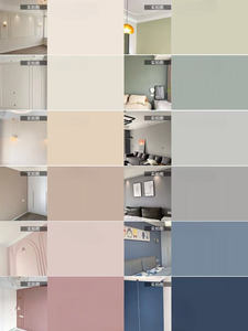 <span class=keywords><strong>Peinture</strong></span> murale colorée Super facile à laver Émulsion résistante aux taches, à l'usure, sans pelage, inodore et respectueuse de l'environnement - Product Image 6