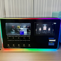 Máquina Expendedora Automática de Perfume de Sobremesa, Pequeña, con Pago con Tarjeta de Crédito, Dispensador de Fragancias Recargable DIY, SDK Personalizado