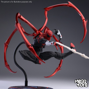 Nueva Figura de Acción de PVC de Spider-Man de MessToys, Color Negro y Rojo, Temática Militar de Anime, Figura de Juguete de Superhéroe para Decoración - Product Image 2