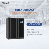 Système d'alimentation UPS modulaire en ligne 100kVA - 1200kVA triphasé pour centre de données