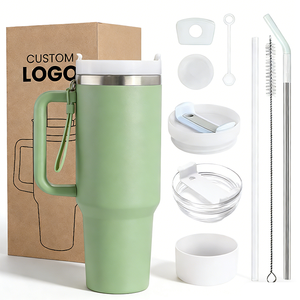 Vaso Térmico de Playa de 40 oz con Tapa a Prueba de Arena, Aislamiento al Vacío, Mantiene las Bebidas Frías para el Verano - Product Image 1