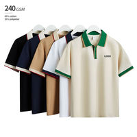 Kaos Unisex Ukuran Besar S-5XL, Kerah Polos, 65% Katun 35% Poliester, Bahan Tebal, Sablon Logo, Lengan Pendek