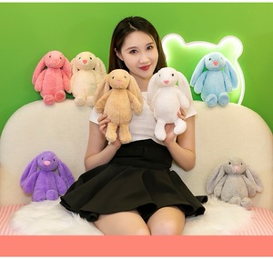 Peluches de lapin de Pâques personnalisées par OEM Peluche lapin à longues oreilles Peluche douce pour fille - Product Image 6