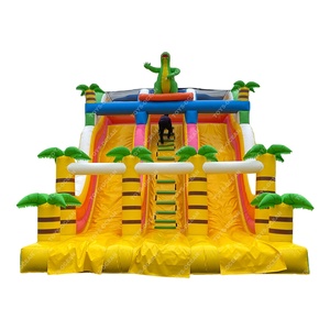 <span class=keywords><strong>2025</strong></span> phong cách mới dành cho người lớn trẻ em ngoài trời lớn Inflatable khủng long trượt nước trượt - Product Image 1