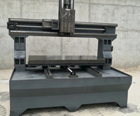 Cadre de fraisage CNC à portique 1500x600x400mm, en fonte HT250 pleine masse de 2,6 tonnes, pour le fraisage, le perçage et le taraudage de l'aluminium, du cuivre et de l'acier doux