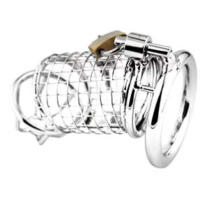 All'ingrosso 3 dimensioni anello del pene blocco erotico Bondage dispositivo a buon mercato maschio gabbia di castità Dildo per la lealtà - Product Image 4