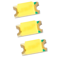 Carte mère RGB led smd 1206, vue latérale, 1206 2.1T, ensemble de diodes