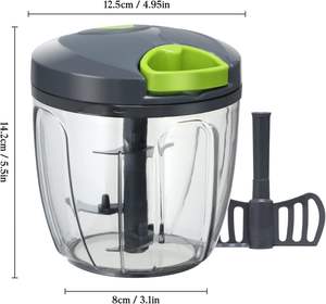 Amz Meilleur vendeur Cuisine Légumes Blender Ail Cutter Mini Manuel Alimentaire Viande Légumes Broyeur Ail Pull Hachoir - Product Image 4