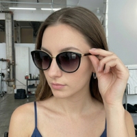 Nouvelles Lunettes de Soleil NWO T1730 Effet Amincissant Cat Eye UV400 Monture Complète Rétro Tendance Polyvalentes Style Nouveau Vente en Gros Direct Usine