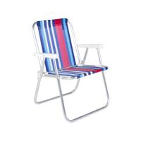 Chaise de plage de printemps pliable légère à rayures couleur Hitree
