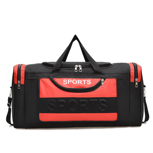 Bolsa de lona para viajes y acampadas al aire libre, bolsa de almacenamiento ligera, impermeable, antisalpicaduras, de gran capacidad, bolso de mano para vacaciones de fin de semana - Product Image 2