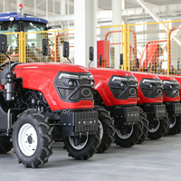 Tracteurs agricoles miniatures 4x4 20HP~230HP avec moteur japonais, machines agricoles, tracteurs agricoles pas chers à vendre